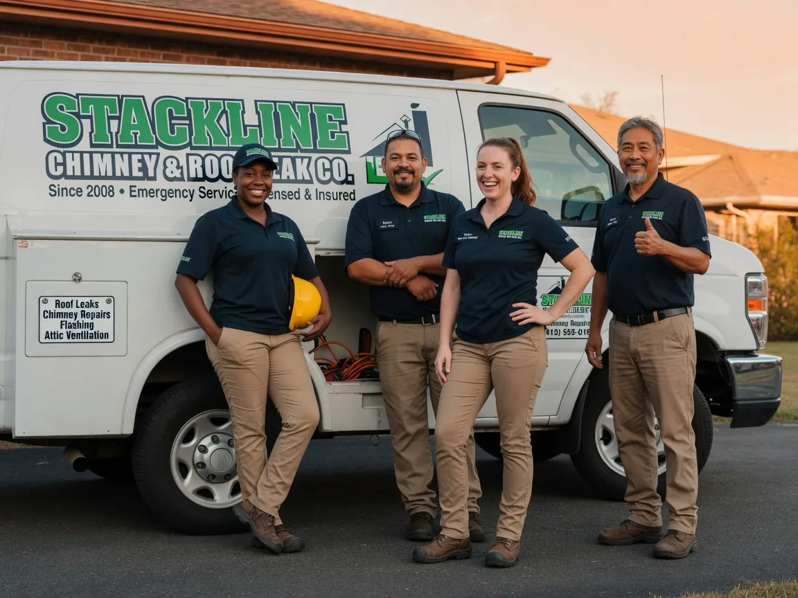 Chimney flashing repair company in Rowley, IA